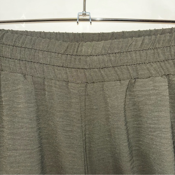 Ci Sono Olive Green Wide Leg Cargo Pants Size Small - Picture 5 of 7